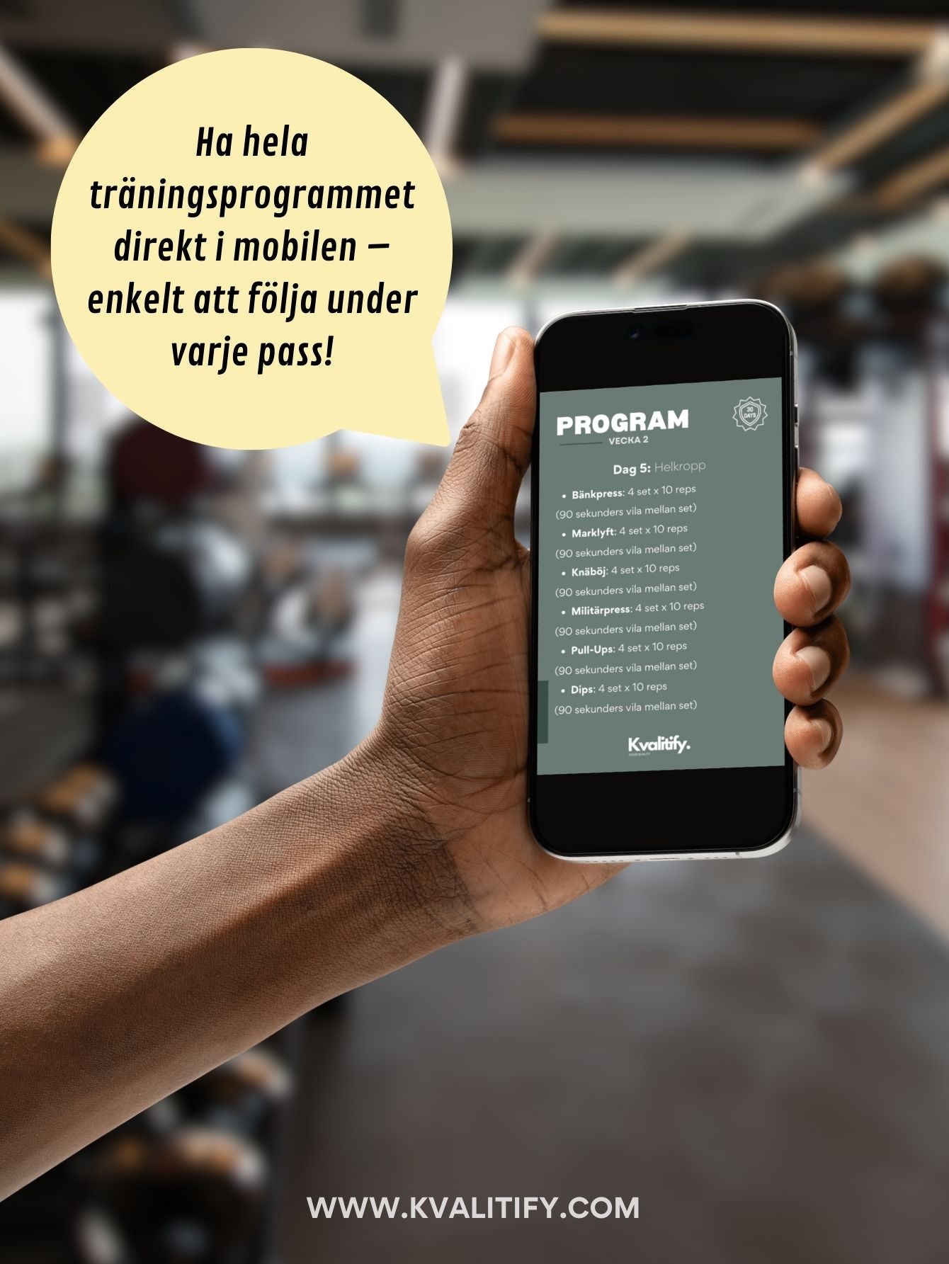 Program för gym - Bygg muskler snabbt