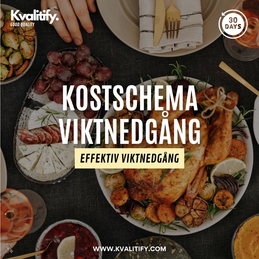 Kostschema - för snabb & effektiv viktnedgång