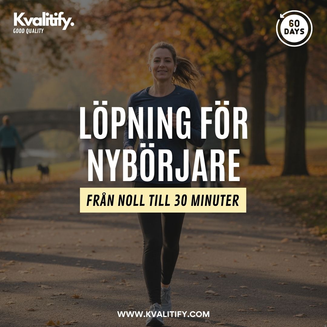 Löpning för nybörjare - Program för att komma igång