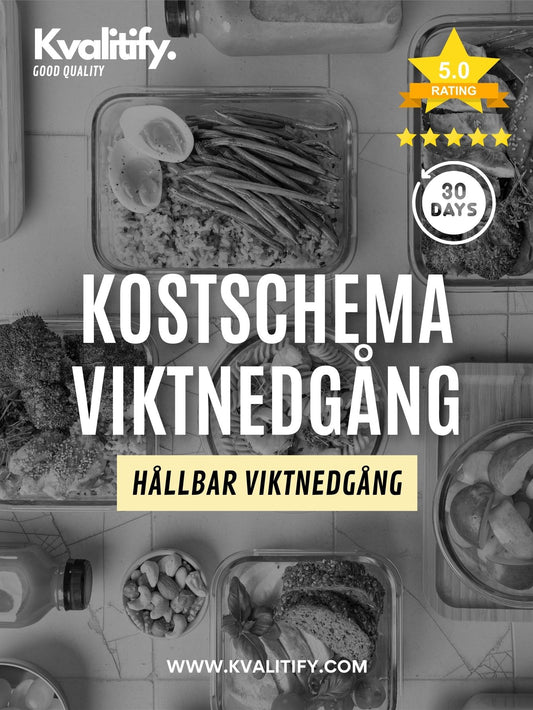 Kostschema - för snabb effekt