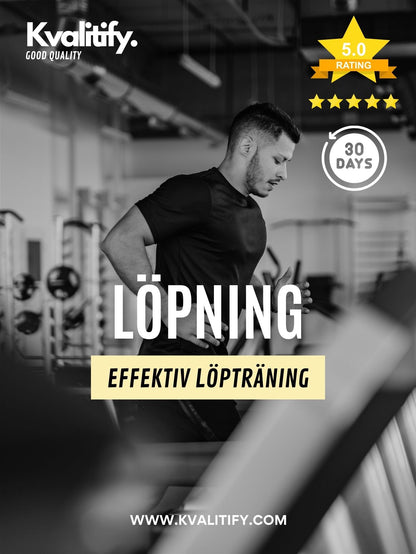 Löpprogram för att förbättra din kondition