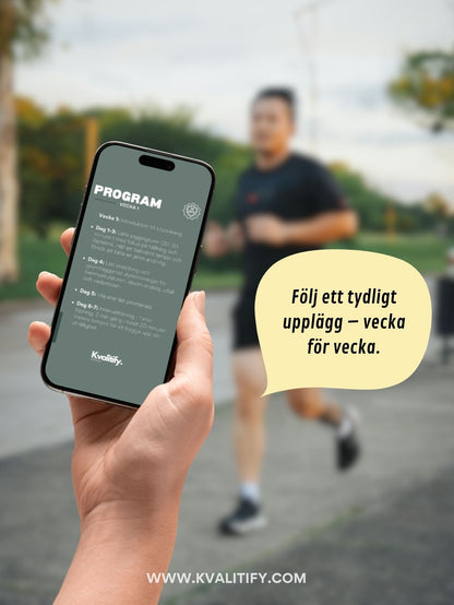 Löpprogram för att förbättra din kondition