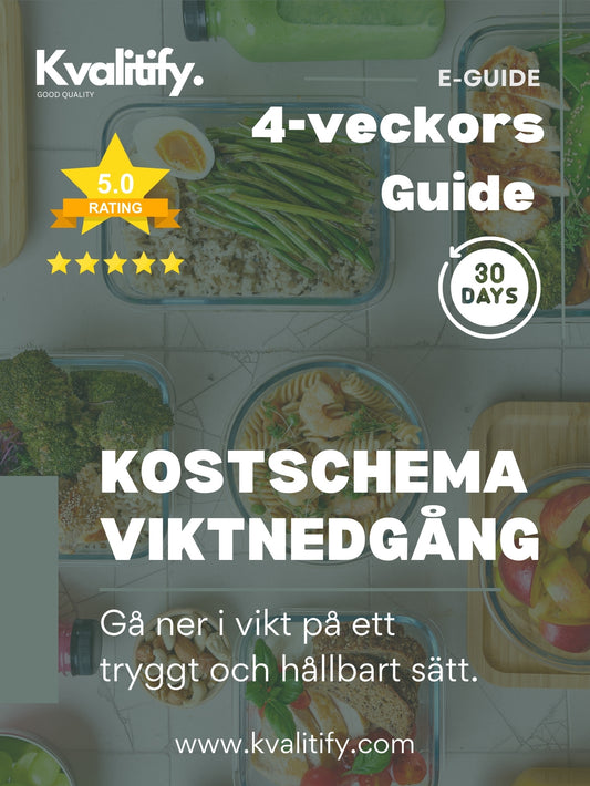 Kostschema - 30-Dagars program för snabb effekt