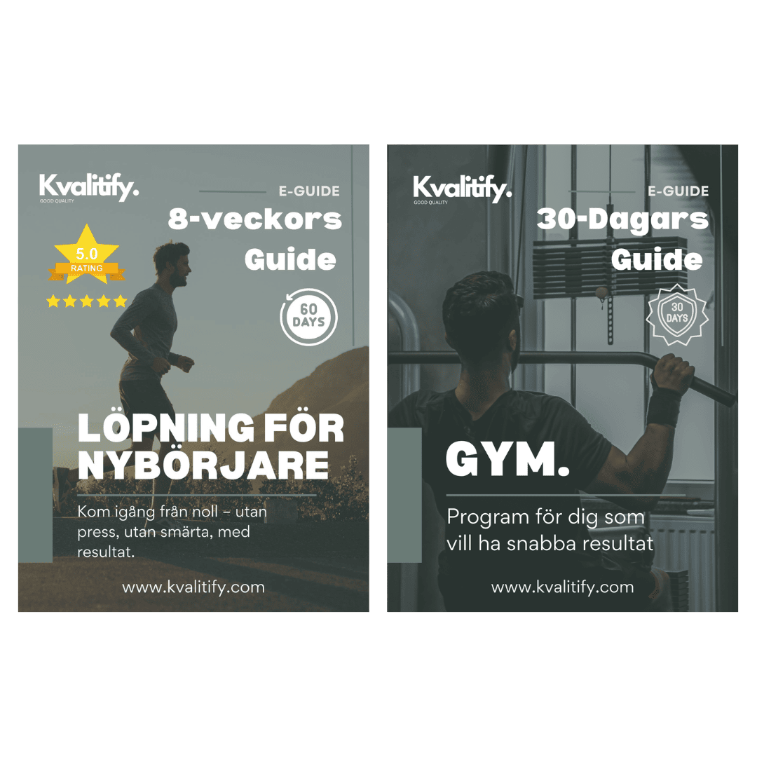 Gym + Löpprogram nybörjare - Spara 25%