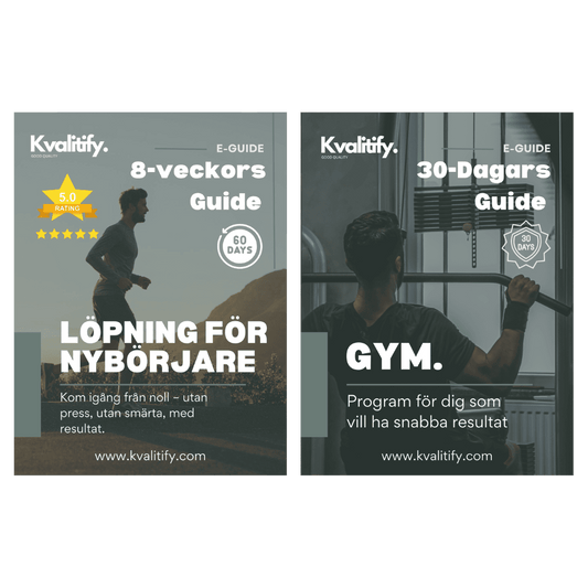 Gym + Löpprogram nybörjare - Spara 25%