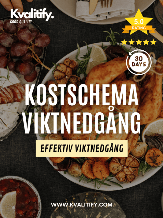 Kostschema - för snabb & effektiv viktnedgång