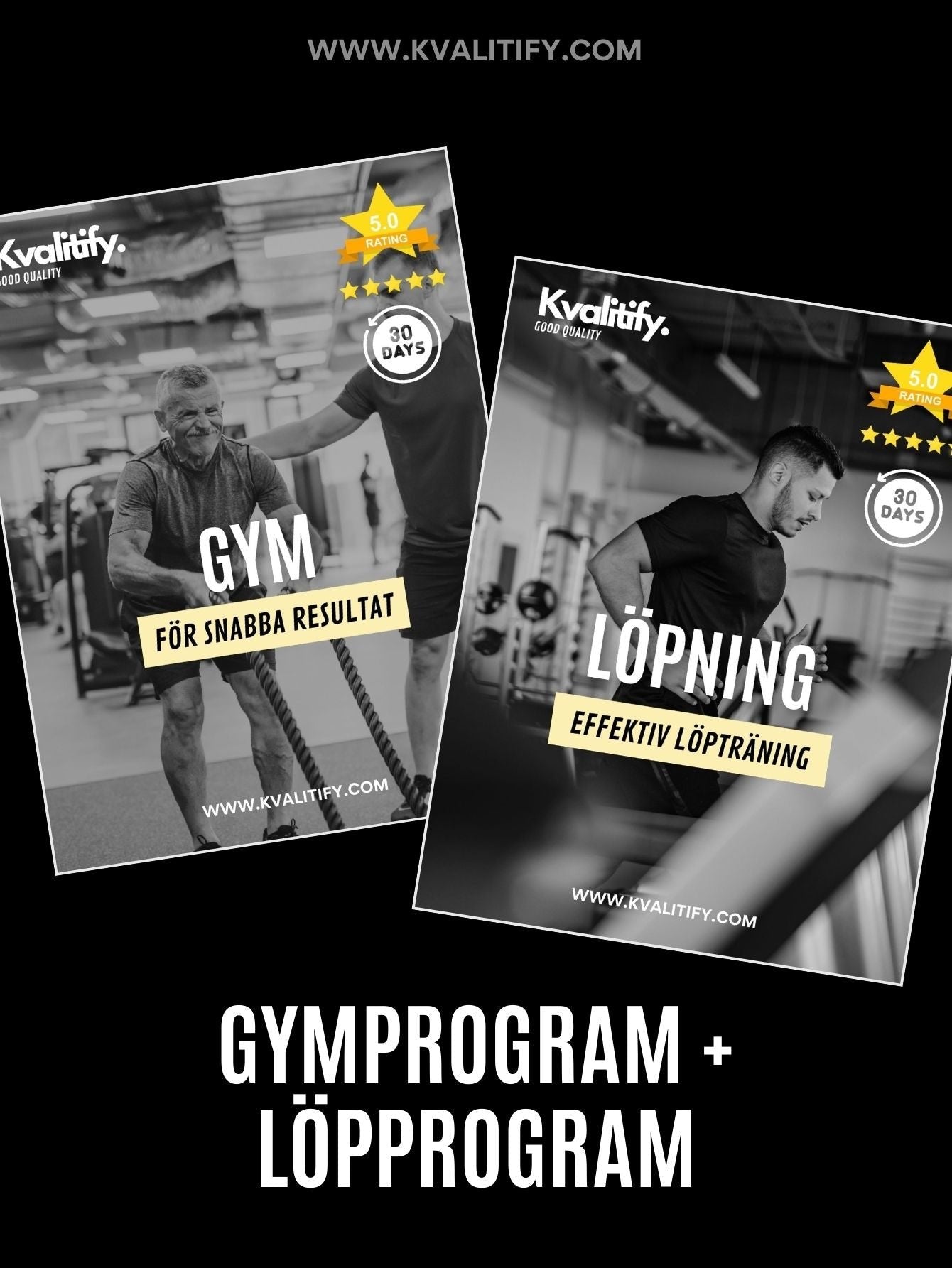 Gymprogram + Löpprogram kondition